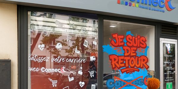 devanture agence Connectt