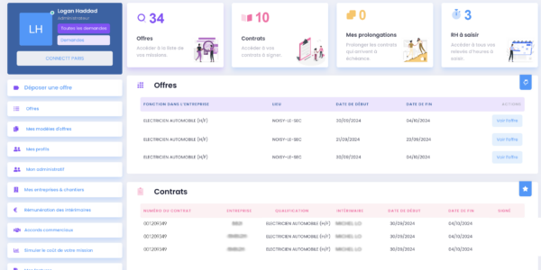 PLATEFORME MYCONNECTT - COMPLETÉ